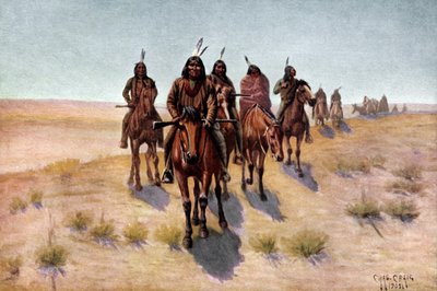 Rdzenni Amerykanie Apaczowie autorstwa Charles Craig