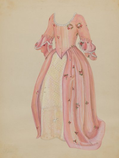 Sukienka autorstwa Charles Criswell