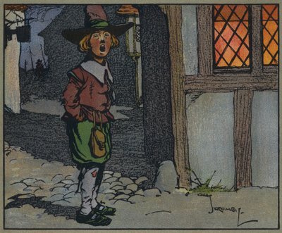 Mały Tom Tucker (kolor lito) autorstwa Charles Crombie