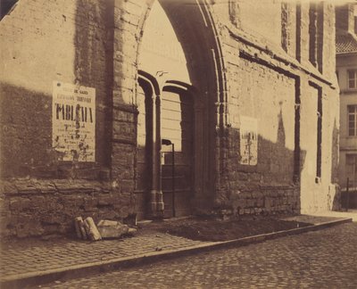[Wrota Predikheevenkerk, Gandawa, Belgia], ok. 201 1858. autorstwa Charles D