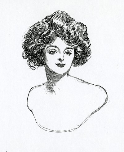 Dziewczyna Gibsona, ok. 1902 r. autorstwa Charles Dana Gibson