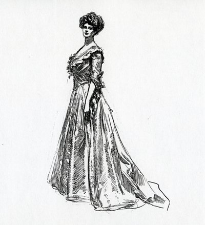 Dziewczyna Gibsona, ok. 1902 r. autorstwa Charles Dana Gibson