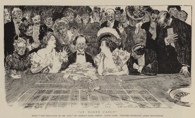 W Monte Carlo autorstwa Charles Dana Gibson