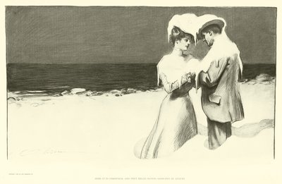 Oto Boże Narodzenie, a w sierpniu zaczęli się żegnać autorstwa Charles Dana Gibson