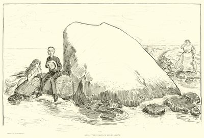 Ilustracja do drabiny społecznej autorstwa Charles Dana Gibson