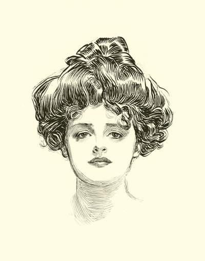 Ilustracja do drabiny społecznej autorstwa Charles Dana Gibson
