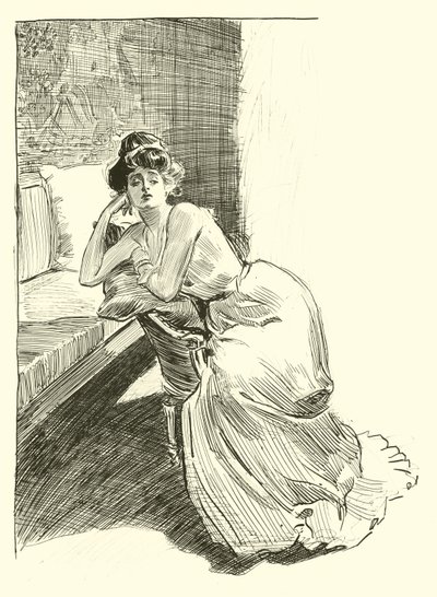 Ilustracja do drabiny społecznej autorstwa Charles Dana Gibson