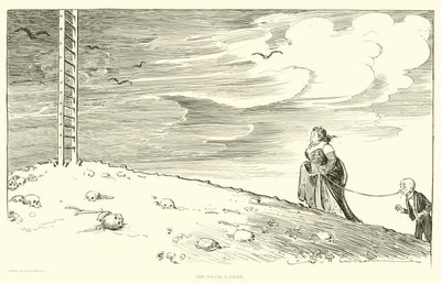 Ilustracja do drabiny społecznej autorstwa Charles Dana Gibson