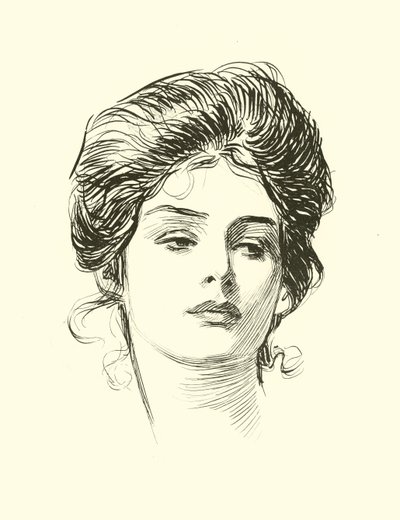 Ilustracja do drabiny społecznej autorstwa Charles Dana Gibson