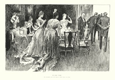 W roku przestępnym (litografia) autorstwa Charles Dana Gibson