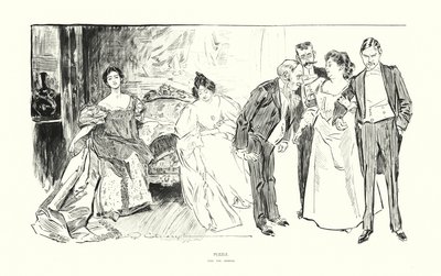Puzzle (litografia) autorstwa Charles Dana Gibson
