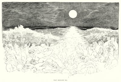 To niespokojne morze (lito) autorstwa Charles Dana Gibson