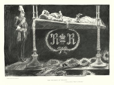 Decyzja niebios (litografia) autorstwa Charles Dana Gibson