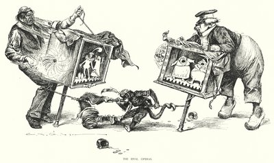Konkurencyjne opery (lito) autorstwa Charles Dana Gibson