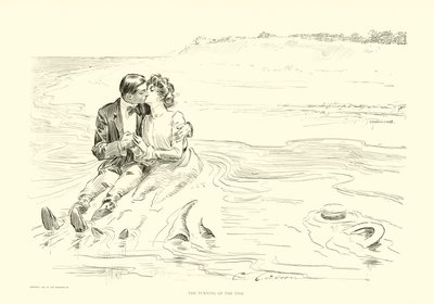 Odwrócenie fali autorstwa Charles Dana Gibson