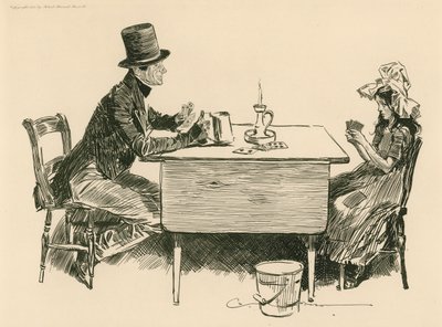 Tom Pinch i jego siostra autorstwa Charles Dana Gibson