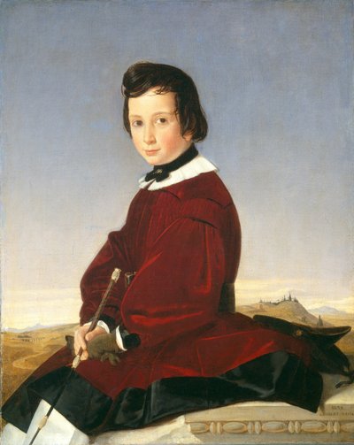 Portret młodej amazonki autorstwa Charles David
