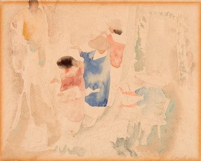 Artyści szkicujący autorstwa Charles Demuth