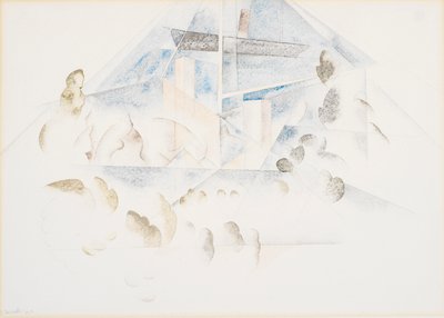 Bermudy, maszty i liście autorstwa Charles Demuth