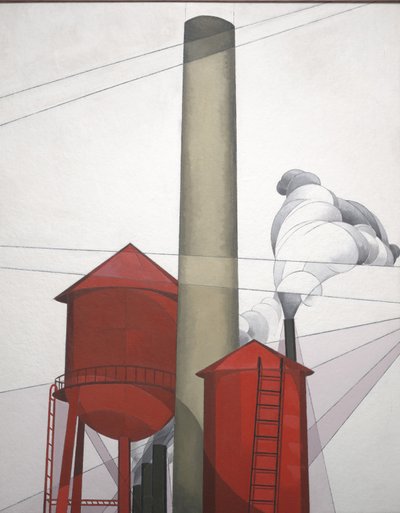 Budynki autorstwa Charles Demuth