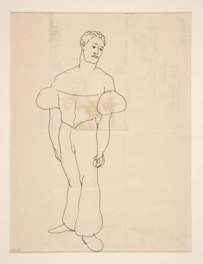 Żongler, czyli mężczyzna w kostiumie autorstwa Charles Demuth