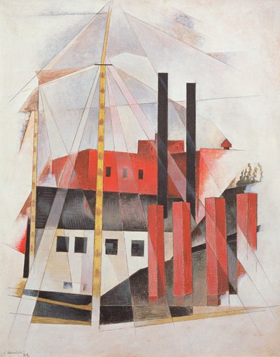 Święto Przemiany Fortepianu, 1919 autorstwa Charles Demuth
