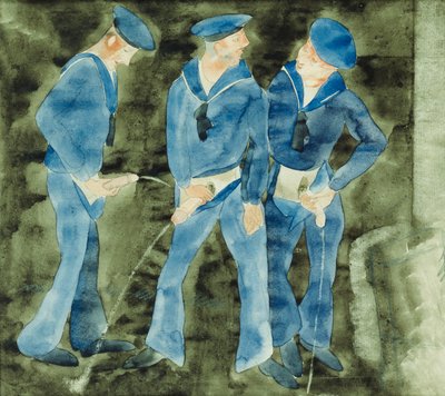 Trzech Żeglarzy autorstwa Charles Demuth