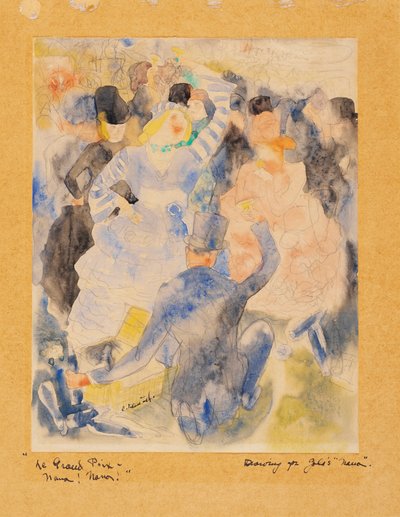 Zolas Nana, 1915-16 (wc na papierze) autorstwa Charles Demuth