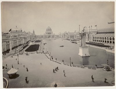 Court of Honor na Światowej Wystawie Kolumbijskiej, Chicago, 1893 autorstwa Charles Dudley Arnold