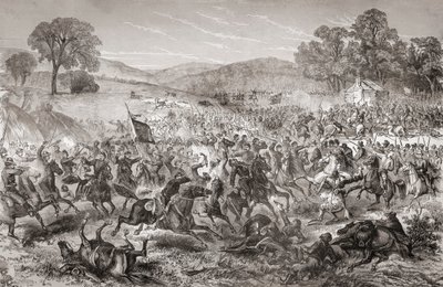 Bitwa pod Boonsboro w stanie Maryland, 8 lipca autorstwa Charles E.H. (after) Bonwill