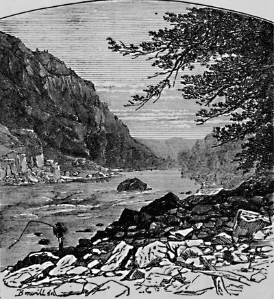 Dolny Kanon, 1883 autorstwa Charles E. H. Bonwill
