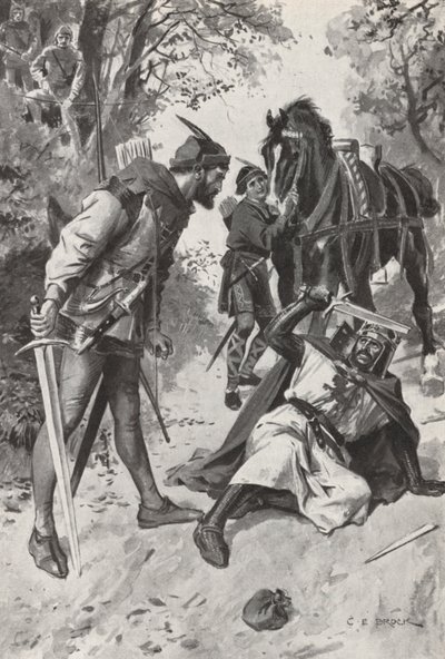 Robin Hood (lito) autorstwa Charles Edmund (after) Brock