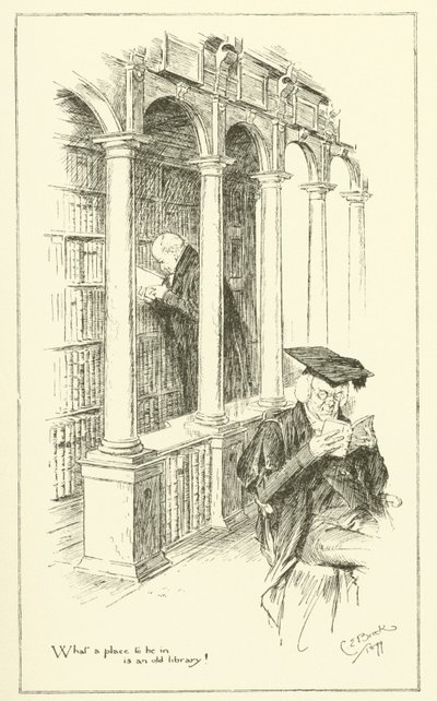 Ilustracja do The Essays of Elia autorstwa Charlesa Lamba (grafika) autorstwa Charles Edmund Brock