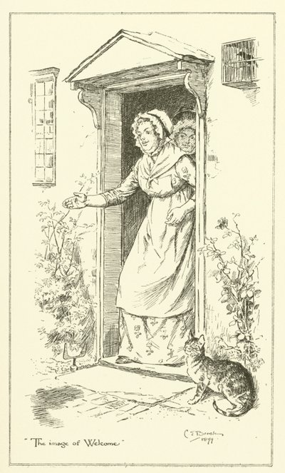 Ilustracja do The Essays of Elia autorstwa Charlesa Lamba (grafika) autorstwa Charles Edmund Brock