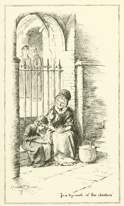 Ilustracja do The Essays of Elia autorstwa Charlesa Lamba (grafika) autorstwa Charles Edmund Brock