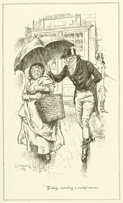 Ilustracja do The Essays of Elia autorstwa Charlesa Lamba (grafika) autorstwa Charles Edmund Brock