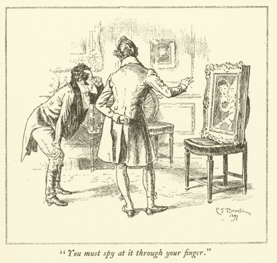 Ilustracja do The Essays of Elia autorstwa Charlesa Lamba (grafika) autorstwa Charles Edmund Brock