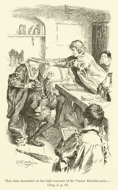 Ilustracja do Westward Ho! autorstwa Charlesa Kingsleya (grafika) autorstwa Charles Edmund Brock