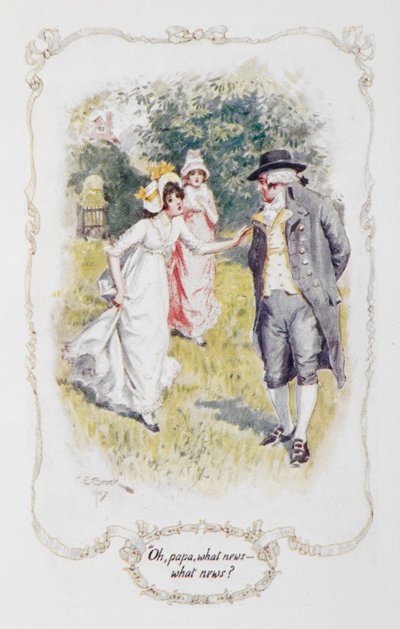"Och tato, jakie wieści - jakie wieści?", ilustracja do 