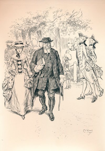 Running The Gauntlet - Etap VI, c1920 autorstwa Charles Edmund Brock