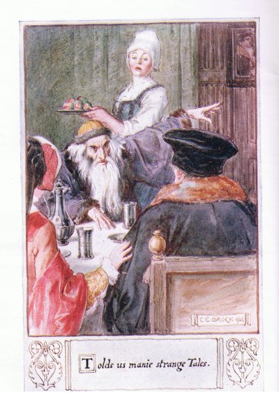 Opowiedział nam manie dziwnych opowieści autorstwa Charles Edmund Brock