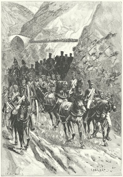 Rekolekcje Masseny do Ciudad Rodrigo autorstwa Charles Edouard Delort