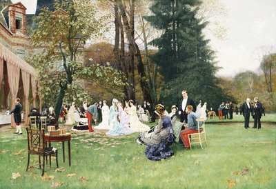Wesele, Fontainebleau; Wesela, Fontainebleau, autorstwa Charles Edouard Delort