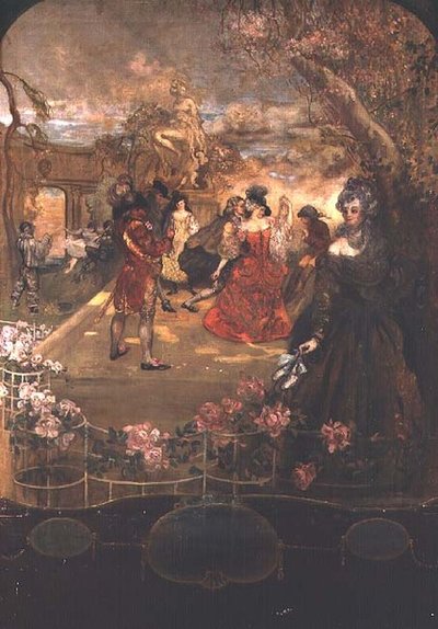 Na piłkę autorstwa Charles Edward Conder