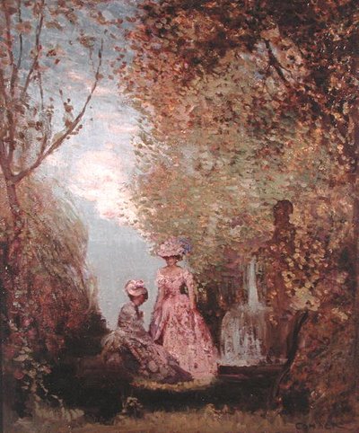 Leśna Polana (olejek) autorstwa Charles Edward Conder