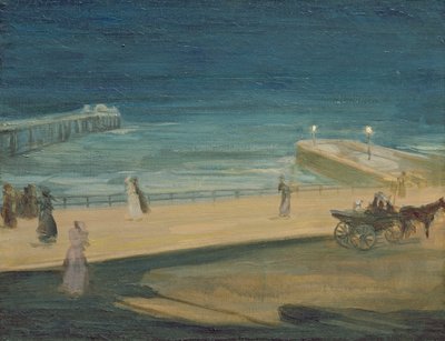 Na molo, Brighton autorstwa Charles Edward Conder