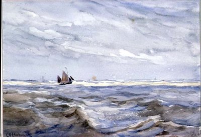 Na wschodnim wybrzeżu, XIX wiek autorstwa Charles Edward Holloway