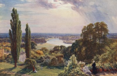 Tamiza z Richmond Hill (kolorowa litografia) autorstwa Charles Edward Johnson