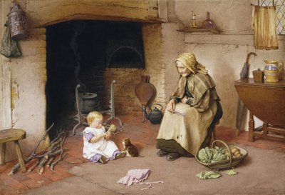 Wizyta u babci autorstwa Charles Edward Wilson