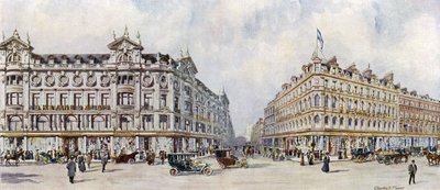 DH Evans, West End Silk Mercers, 292-320 Oxford Street autorstwa Charles Edwin Flower